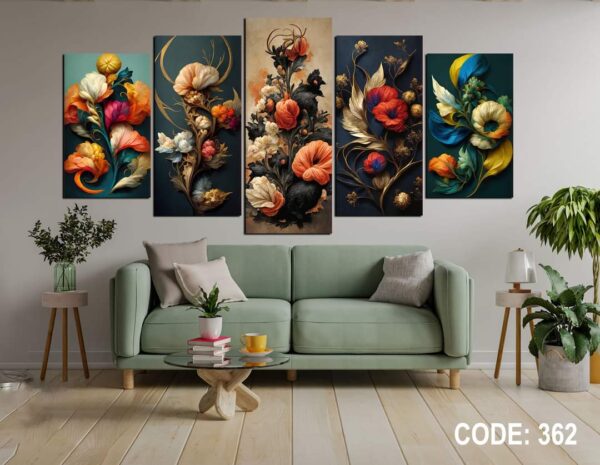 Nature & Tree split canvas set c2036