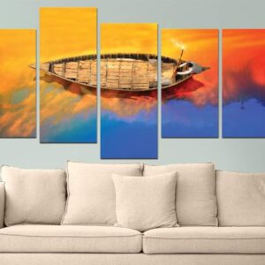 River view split canvas set c2051