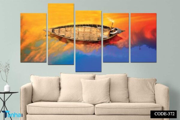 River view split canvas set c2051