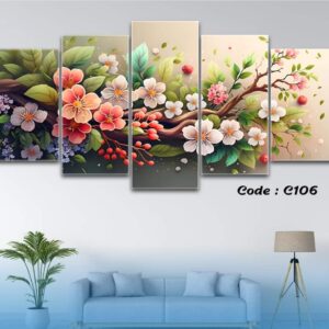 Nature & Tree split canvas set c2035