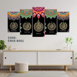 Islamic Wall Split Canvas set c2070