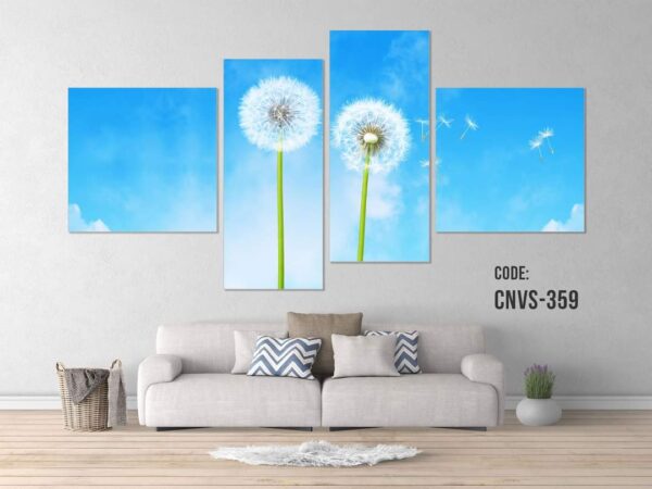 flower split canvas set c207