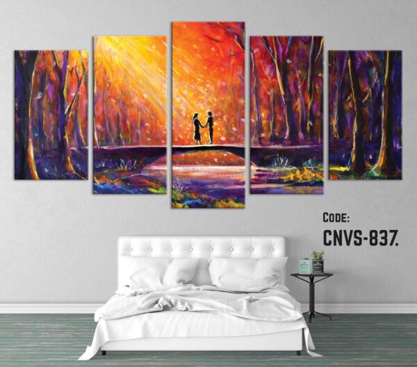 Nature & Tree split canvas set c2018