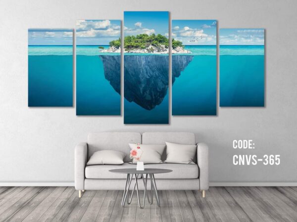 River view split canvas set c2046