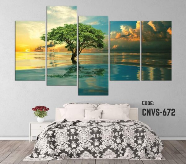 Nature & Tree split canvas set c2015