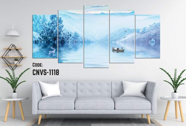 River view split canvas set c2044
