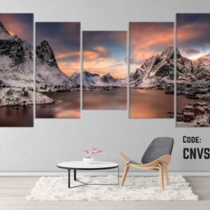 River view split canvas set c2043