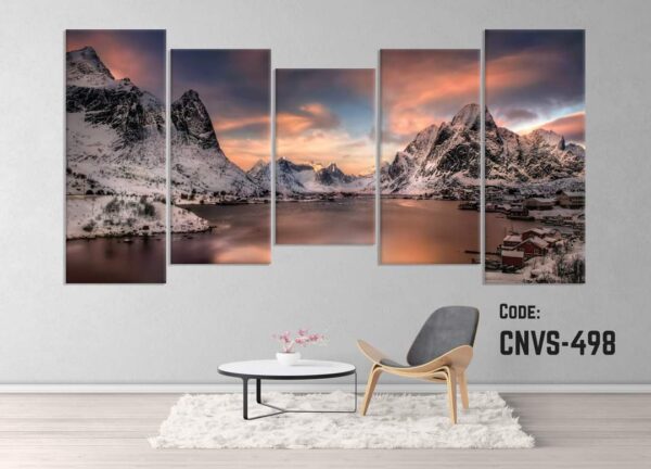 River view split canvas set c2043