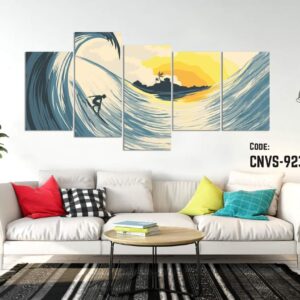 River view split canvas set c2041