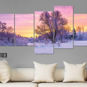 Nature & Tree split canvas set c208