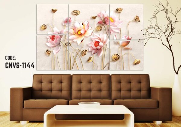 flower split canvas set c205