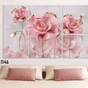 flower split canvas set c204