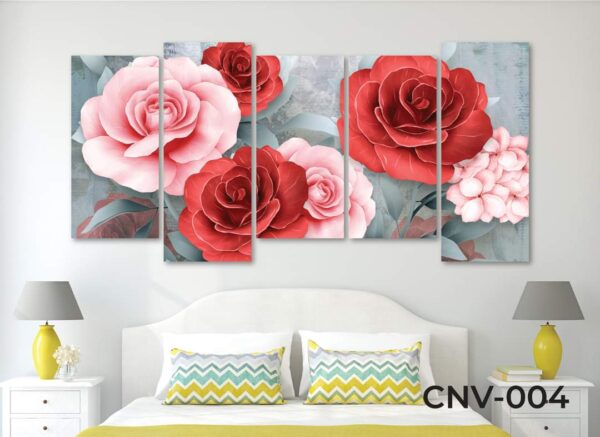 flower split canvas set c203