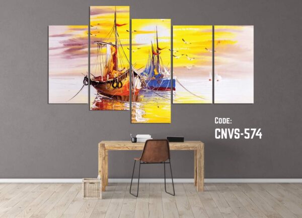 River view split canvas set c2040