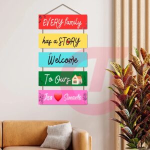 Family Story Wall Hanger 5 Layer