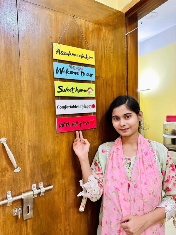 Welcome Home Door Sign - Image 2