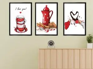Inspirational Kitchen Wall Frame Set