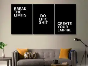 Do Epic Shit | SET OF 3 FRAMES