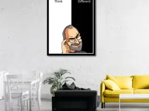 Think Different" Wall Frame