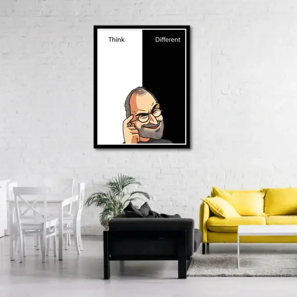 Think Different” Wall Frame – GenuineTask