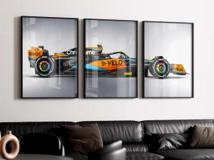 McLaren F1 Car Triptych