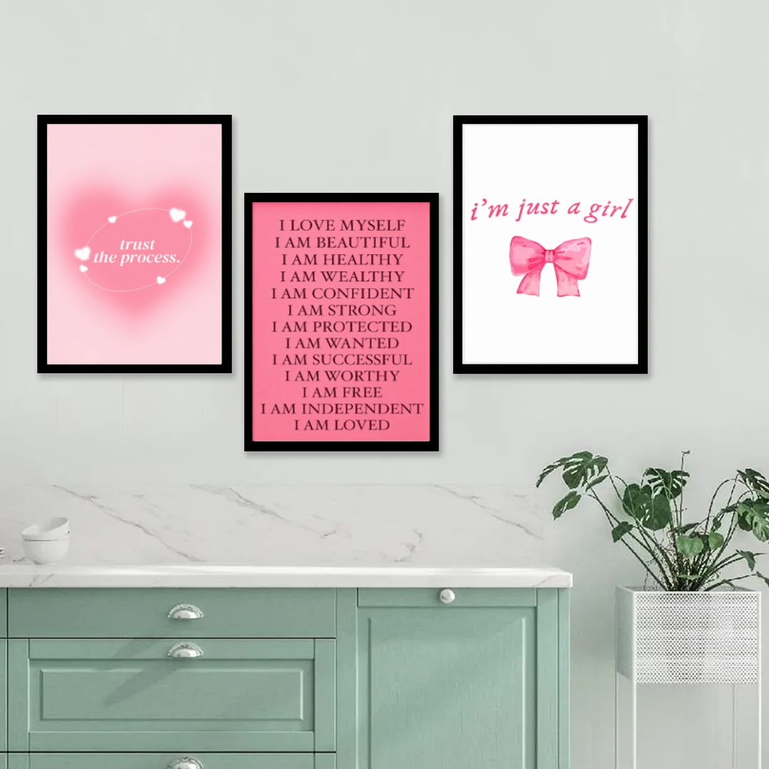 Pretty In Pink Frame Set - Image 2
